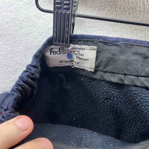 FedEx Fleece Lined Work Pants Womens 18R Winter Cold Gear Warm Comfy 2338 - Picture 2 of 9